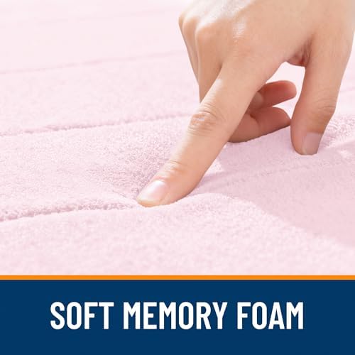 OLANLY Memory Foam Large Bath Mat 40x24, Super Soft Absorbent Bathroom Rugs