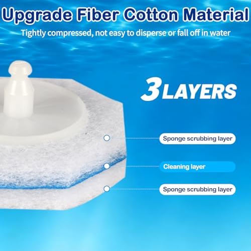 50 Count Toilet Bowl Brush Refills for Clorox, Toilet Bowl Cleaner Refills