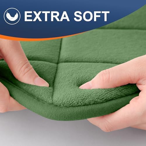 OLANLY Memory Foam Bath Mat 36x24, Ultra Soft and Absorbent Bathroom Rugs