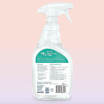 ECOS Bathroom Cleaner - Shower, Tile & Bathtub - All Purpose Cleaning Spray & Shower Cleaner - No Scrub or Rinse Needed for Soap Scum Remover- Natural Bathroom Cleaning Supplies ( Pack of 2 )
