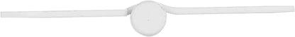 Design House Door Hinges for Interior Doors 6-Pack 3.5-inch x 3.5-inch – Rounded 5/8-inch Radius Steel Door Hinge – Painted White – Fits Standard Doors – Design House 189605