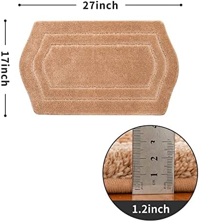 COSY HOMEER Non-Slip Bath Mat Extra Thick Absorbent Plush Washable