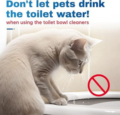 Vacplus Toilet Bowl Cleaner Tablets, 30 Pack, Auto Cleaning, Long-Lasting