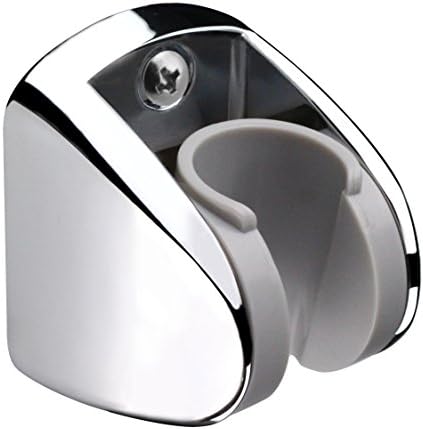 YOO.MEE Wall Mount Shower Bracket, Wide Angle Adjustment, Screw Fix, Chrome