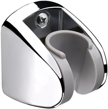 YOO.MEE Wall Mount Shower Bracket, Wide Angle Adjustment, Screw Fix, Chrome