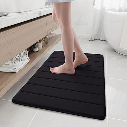 Buganda Memory Foam Bath Mat 35.4 x 24, Ultra Soft Absorbent Bathroom Rugs