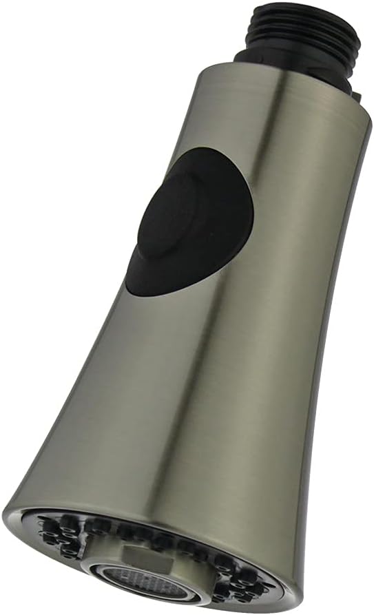 Kingston Brass KDH8728 Pull-Down Kitchen Faucet Sprayer Head, Brushed Nickel