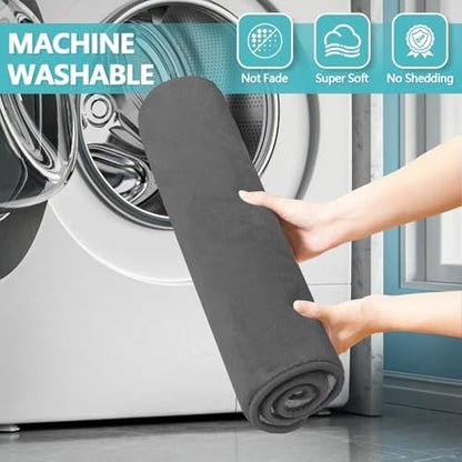 Bathroom Rugs Extra Soft Memory Foam Bath Mat Sets 3 Piece Non Slip Absorbent & Dry Living Mat Sets Washable Bath Carpets with Toilet Rug,Bath Rugs for Bathroom,Tub,Shower,Kitchen,Bedroom