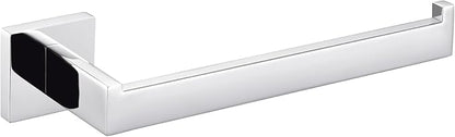 Angle Simple Towel Holder for Bathroom, Hand Towel Bar, Polished Chrome | Rustproof SUS304 Stainless Steel, Open Arm Hanger with Clean Modern Style, Use for Kitchen Shower Vanity Sink, Screw Mount