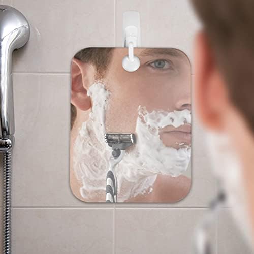Shave Well Deluxe Anti-Fog Shaving Mirror with Removable Adhesive Hook
