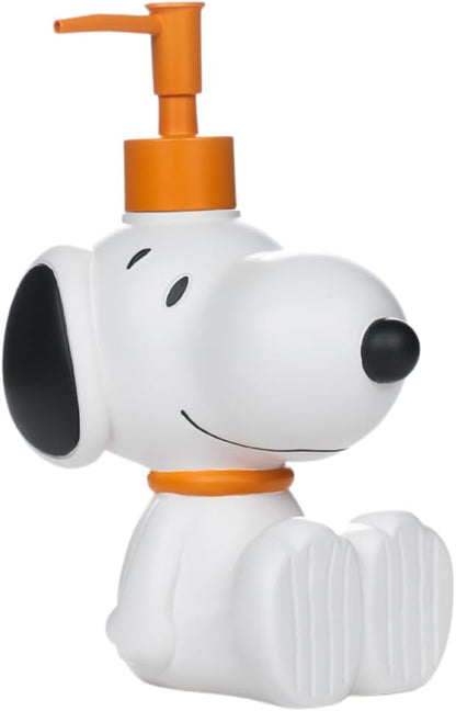 Peanuts Snoopy Soap/Lotion/Hand Sanitizer Resin Pump Dispenser, 12.70 Ounces, (Officially Licensed Product) by Franco