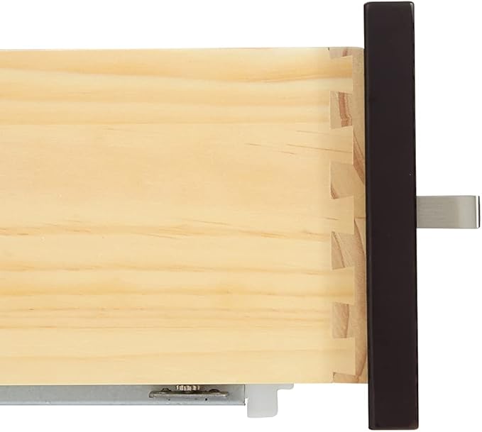 ARIEL Cambridge 42-inch Bathroom Vanity with Sink,Solid Wood, 1.5-inch Italian Carrara Marble Countertop, Single Rectangular Porcelain Sink, 2 Soft Closing Doors, 9 Dovetail Drawers, Espresso