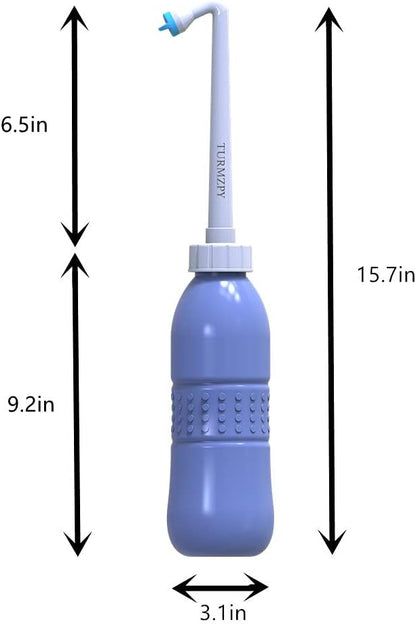 Portable Bidet 600ml Travel Bidet Plastic EVA Bottle Personal Hygiene Bidets Cleaning Device