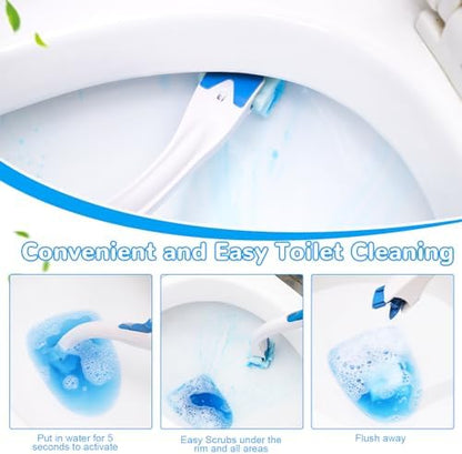 72 Count Flushable Toilet Bowl Cleaner Refills, Toilet Cleaner Refill Pads