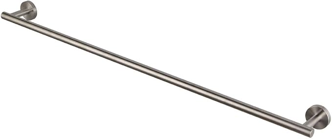 GERZWY Bathroom Towel Bar 33-Inch Stainless Steel Towel Bar Contemporary Style Wall Mount for Bath Kitchen, Brushed Finish AG1101C85-LS