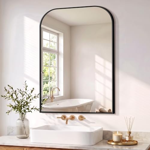 Bathroom Black Vanity Mirror for Over Sink, 36" x 24"
