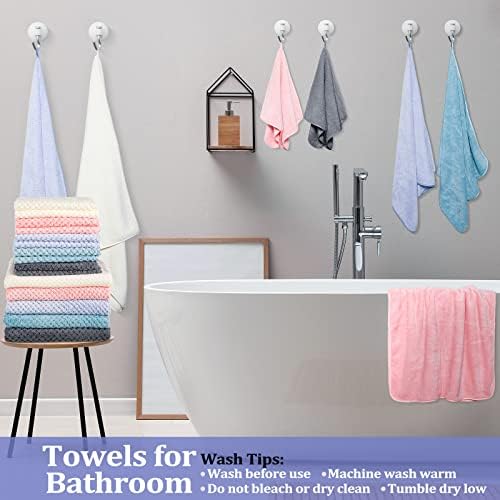 Mixweer 20 Pcs Bath Towel and Washcloths Set for Bathroom, Multicolor