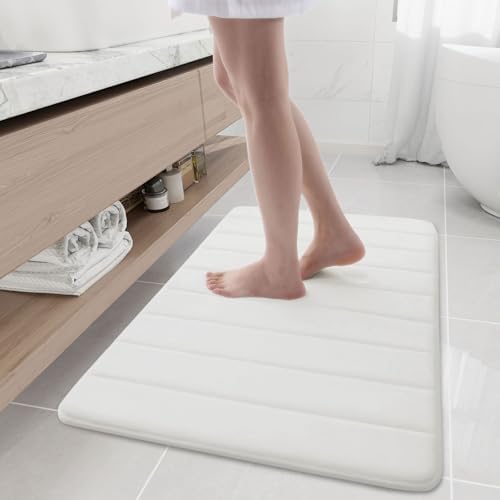 Buganda Memory Foam Bath Mat 35.4 x 24, Ultra Soft Absorbent Bathroom Rugs