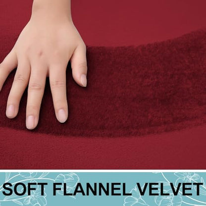 Smiry Memory Foam Bath Mat 24x16, Extra Soft and Absorbent Bathroom Rugs