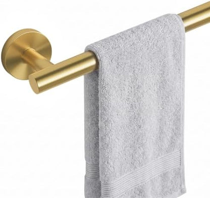 24 Inch Gold Towel Bar for Bathroom Wall Mounted,SUS304 Stainless Steel