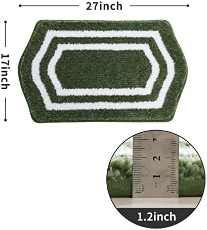 COSY HOMEER Non-Slip Bath Mat Extra Thick Absorbent Plush Washable
