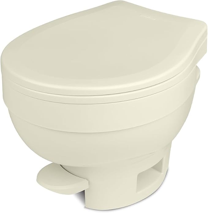 Thetford 31836 Aqua-Magic VI Permanent Toilet - High Profile, Parchment