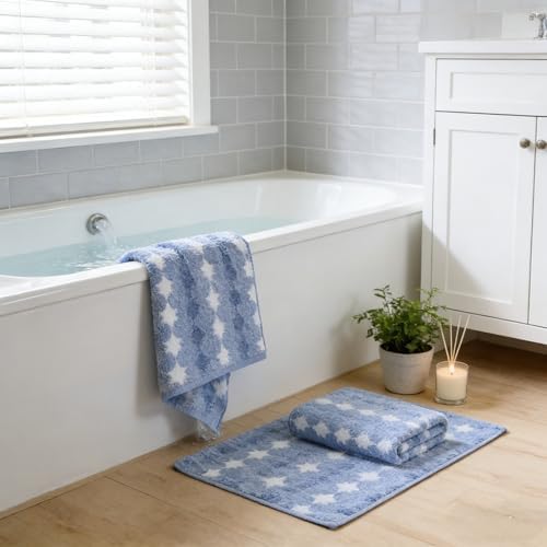 2-Pack Microfiber Bath Towels (27x54 Inches) - Ultra Soft & Quick Dry, 3X Absorbency, Lightweight for Gym, Yoga, Travel & Spa - Perfect for Home, Fitness & Post-Workout