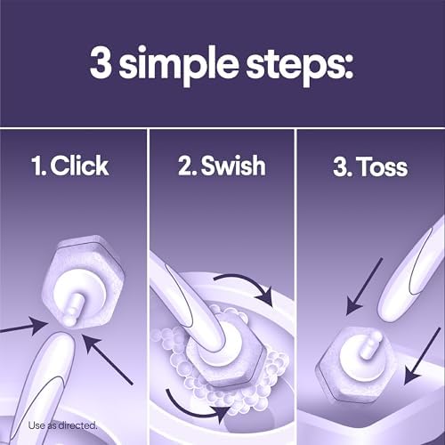 Clorox Scentiva ToiletWand Refills, Lavender and Jasmine, 10 Count