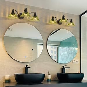 Green 3 Light Vanity Light Bathroom Light Modern Bathroom Light Fixtures