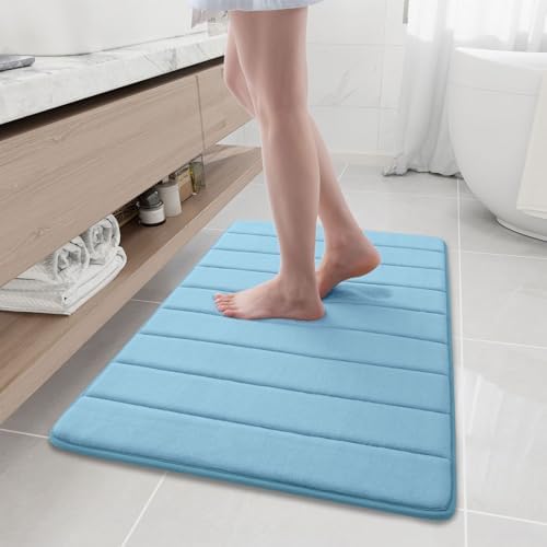 Buganda Memory Foam Bath Mat 35.4 x 24, Ultra Soft Absorbent Bathroom Rugs