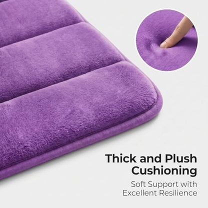 Memory Foam Bathroom Rugs Sets 2 Piece