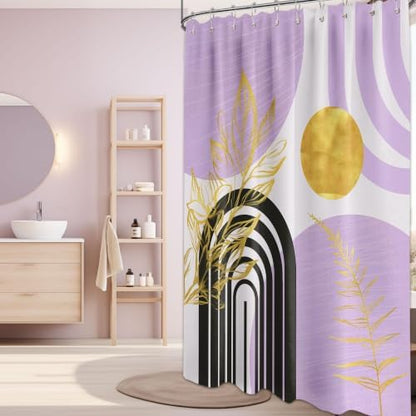 Light Purple Shower Curtain, 60X72 in, Century Modern Girls