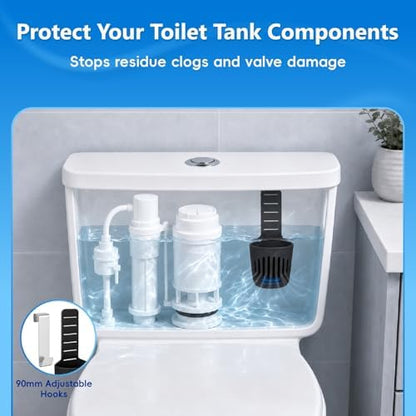 Toilet Tank Tablet Holder, Silicone Basket for Standard Toilet Tanks