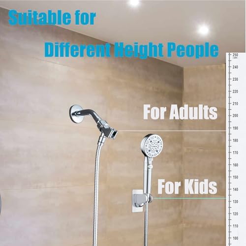 Shower Head Holder, Shower Bracket Hanger, 2 Pack Shower Wand Holder