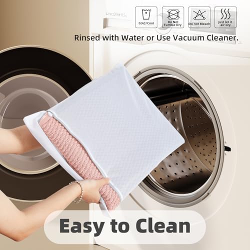 TYUU Toilet Rug, Thin Toilet Rugs U Shaped Washable Non Slip Absorbent Quick Dry Low Pile Toilet Mat, Pink 20"x24" U Shape