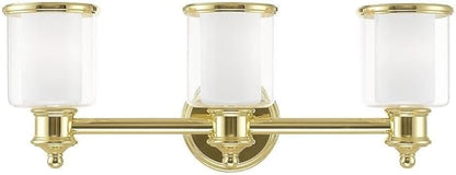 Livex Lighting 3 Lt Polished Brass Bath Vanity 40213-02