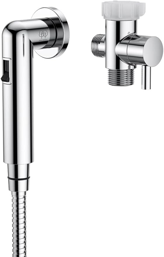 Handheld Bidet Sprayer for Toilet - Bum Gun Bidet Sprayer Kit with Adjustable Pressure, Bathroom Bidet Attachment, Cloth Diaper Sprayer, Feminine Wash, Easy Install