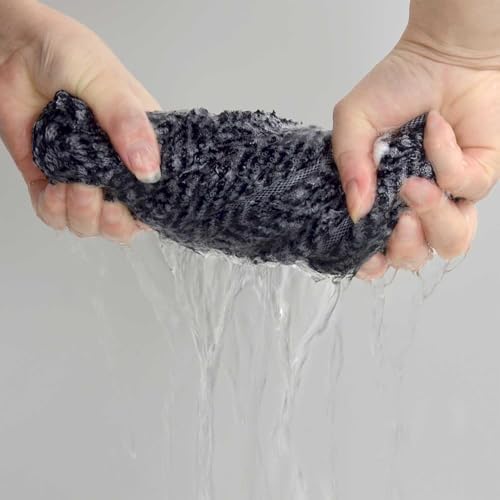 Cleanbear Hand Towels for Bathroom 4 Pack - Herringbone Stripes, 13” x 28”