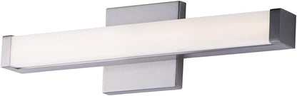 Maxim Lighting Spec Bath Vanity Light | Polished Chrome Aluminum Finish | Contemporary Indoor Light Fixture | Ideal for Bathrooms & Powder Rooms | Dimmable | Home Decor Light Fixture | 52000PC