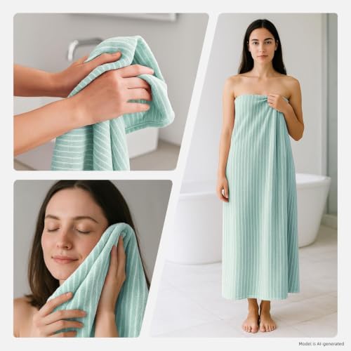 Microfiber Bath Towel 35x70 Inches - Ultra Soft Quick Dry, Lightweight for Gym, Spa, Travel | Hotel Grade & Multi-Use| Single Pack