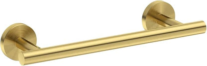 SEIDO 12 Inch Towel Bar for Bathroom Wall, 304 Stainless Steel Brushed Gold Hand Towel Holder, 9.6" Usable Length, Rustproof Anti-Rotation Towel Rack, Wall Mounted Towel Rod for Lavatory, Kitchen, RV