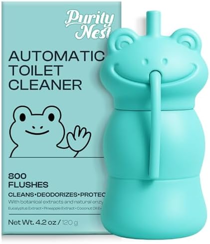 Automatic Toilet Tank Cleaner Bottles, Bowl Freshener & Odor Control