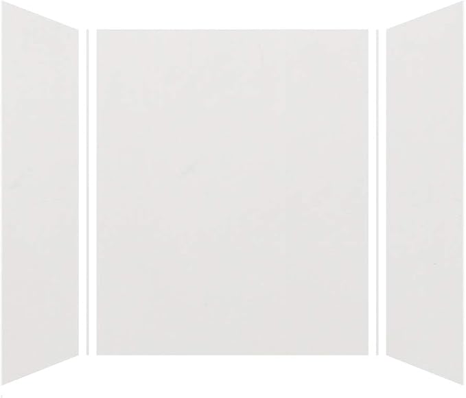 Transolid EWK604872-39 Expressions 3-Panel Shower Wall Kit, 48-in L x 60-in W x 72-in H, Grey