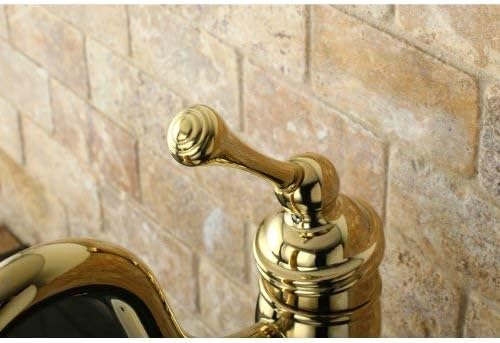 Kingston Brass KB1422BL Heritage Vessel Sink Faucet, 6-1/8", Polished Brass