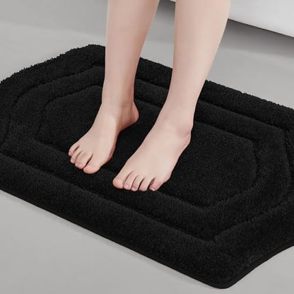 COSY HOMEER Non-Slip Bath Mat Extra Thick Absorbent Plush Washable
