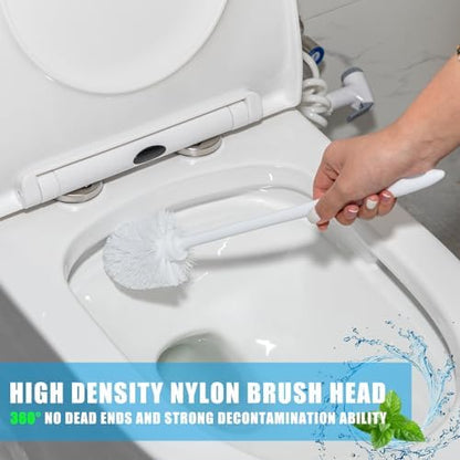 Tioncy 21 Pcs 14.2 Inch Toilet Brushes for Bathroom Bowl Scrubber