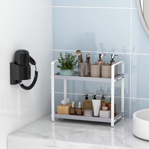 HNRLOY Bathroom Counter Organizer, Bathroom Counter Shelf, Makeup Organizer