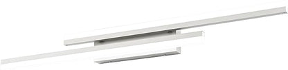 PRESDE 40" LED Bathroom Vanity Light, Modern Brushed Nickel Wall Bar Fixture Over Mirror Dimmable
