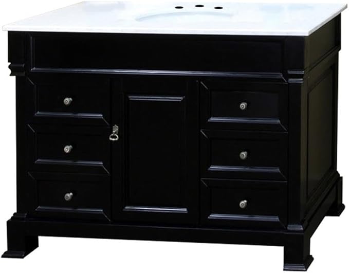 205060-S-ES 60-Inch Single Sink Vanity, Wood, Espresso