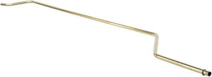 Renovators Supply Manufacturing High Tank Pull Chain Toilet With Dark Oak Wooden Flat High Tank 70 In. To 74 In. Adjustable Height Brass L Pipe And Elongated Toilet Bowl